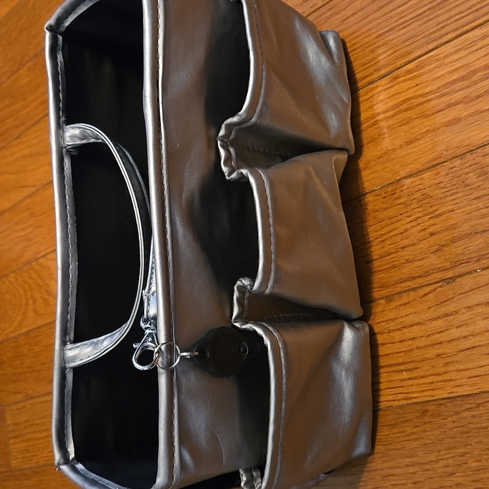 Silver Large Organizer Bag
